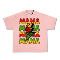 Salmon mama lightning bolt juneteenth Urban Heavy Tee - LillyAllenDesigns