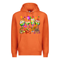 Carrot mardi gras wine glasses olivia Premium Hoodie - OliviaCreatesArt