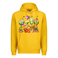 Lemon mardi gras wine glasses olivia Premium Hoodie - OliviaCreatesArt