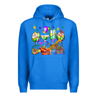 True Royal mardi gras wine glasses olivia Premium Hoodie - OliviaCreatesArt