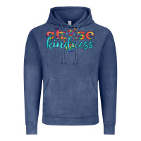 Vintage Denim Lgbtq Choose Kindness With Heart And Peace Vintage Hoodie - BundleAndBundleShop