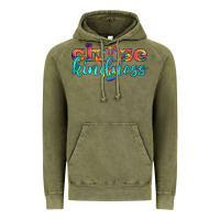 Vintage Olive Lgbtq Choose Kindness With Heart And Peace Vintage Hoodie - BundleAndBundleShop
