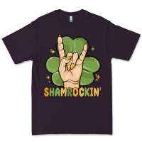 Plum st. patrick's day shamrockin' Premium Tee - MaliasSmallBusiness