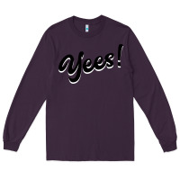 Plum YEES! Long Sleeve Tee - Bettercallsaul