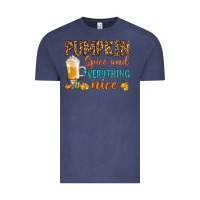 Vintage Denim pumpkin spice and everything nice Vintage Tee - BundleAndBundleShop