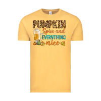 Vintage Mustard pumpkin spice and everything nice Vintage Tee - BundleAndBundleShop