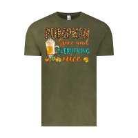 Vintage Olive pumpkin spice and everything nice Vintage Tee - BundleAndBundleShop