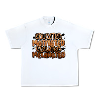 White educated motivated elevated melanated Urban Heavy Tee - LillyAllenDesigns