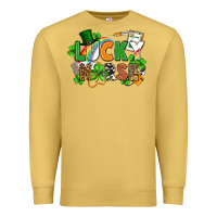 Antique Gold lucky nurse St. Patrick's Day Premium Sweatshirt - FaDigitalArtStudio