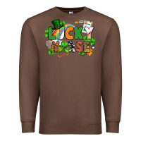 Chestnut lucky nurse St. Patrick's Day Premium Sweatshirt - FaDigitalArtStudio