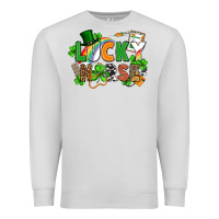 Dove Grey lucky nurse St. Patrick's Day Premium Sweatshirt - FaDigitalArtStudio