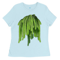 Baby Blue Selenicereus Cactus Ladies Tee - LillyAllenDesigns