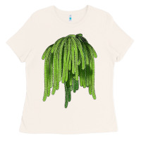 Bone Selenicereus Cactus Ladies Tee - LillyAllenDesigns