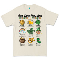 Bone god says you are st patrick's day Premium Tee - MaliasSmallBusiness