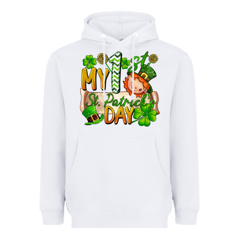 My 1st St Patricks Day Heavyweight Hoodie by FaDigitalArtStudio | Teevron