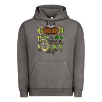 Pigment Tornado It's a Good Day To Have a Lucky Day Urban Hoodie - CowhideDigitalArt