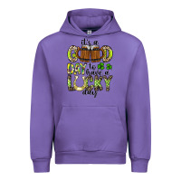 Tulip It's a Good Day To Have a Lucky Day Urban Hoodie - CowhideDigitalArt