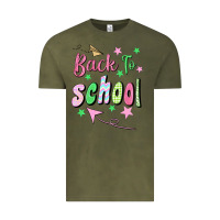 Vintage Olive Back To School Vintage Tee - BundleAndBundleShop
