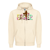 Sandshell Easter crown of thorns Easter Day Zipper Hoodie - HowdyJamesFarm