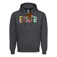 Smoke Easter crown of thorns Easter Day Zipper Hoodie - HowdyJamesFarm