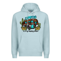 Blue Mist camping is my happy place2 Premium Hoodie - JahusDesignShop