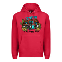 Cardinal camping is my happy place2 Premium Hoodie - JahusDesignShop