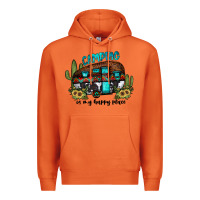 Carrot camping is my happy place2 Premium Hoodie - JahusDesignShop