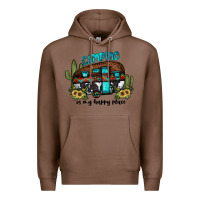 Chestnut camping is my happy place2 Premium Hoodie - JahusDesignShop