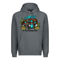 Rock camping is my happy place2 Premium Hoodie - JahusDesignShop