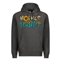 Charcoal Heather mother hustler Premium Hoodie - OliviaCreatesArt
