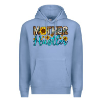 Colony Blue mother hustler Premium Hoodie - OliviaCreatesArt