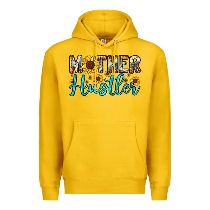 Mother Hustler Premium Hoodie by OliviaCreatesArt | Teevron