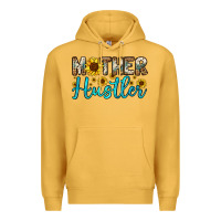 Mustard mother hustler Premium Hoodie - OliviaCreatesArt
