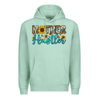 Seafoam mother hustler Premium Hoodie - OliviaCreatesArt