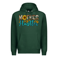 Sports Green mother hustler Premium Hoodie - OliviaCreatesArt