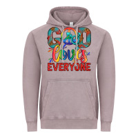 Vintage Zinc Lgbtq God Loves Everyone With Unicorn Vintage Hoodie - BundleAndBundleShop