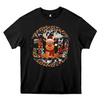 Black joy reindeer christmas ornament Heavy Core Tee - Jasminsmagicworld