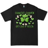 Black coolest clover to pinch Premium Tee - MaliasSmallBusiness