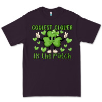 Plum coolest clover to pinch Premium Tee - MaliasSmallBusiness