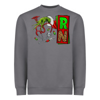 Storm Christmas Character  Nurse Heavyweight Sweatshirt - NancyCooperArtShop