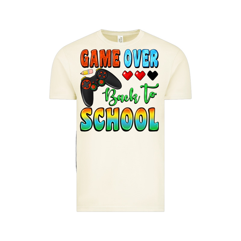 Game Over Back To School Vintage Tee by BundleAndBundleShop | Teevron