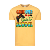Vintage Mustard game over back to school Vintage Tee - BundleAndBundleShop
