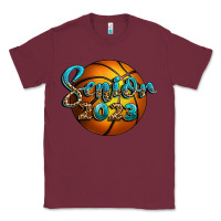 Burgundy basketball senior 2023 Classic Tee - BundleAndBundleShop