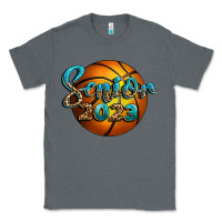 Charcoal Heather basketball senior 2023 Classic Tee - BundleAndBundleShop