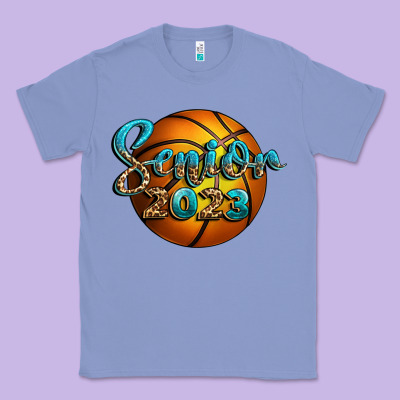 Basketball Senior 2023 Classic Tee Designed By Bundleandbundleshop