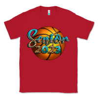 Red basketball senior 2023 Classic Tee - BundleAndBundleShop