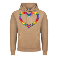 Vintage Coffee Lgbtq Heart Balloon Vintage Hoodie - BundleAndBundleShop