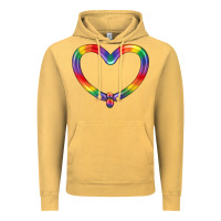 Vintage Mustard Lgbtq Heart Balloon Vintage Hoodie - BundleAndBundleShop