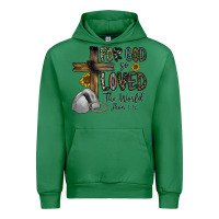 Emerald for god so loved the world jhon Urban Hoodie - CowhideDigitalArt