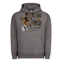 Pigment Tornado for god so loved the world jhon Urban Hoodie - CowhideDigitalArt